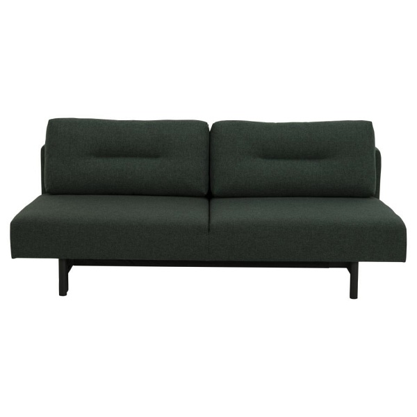 Sofa Malling rozkładana zielona ciemna - ACTONA